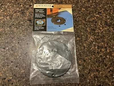 Inter-Loc 1 1/2  Insert For All standard Rockler router Plates