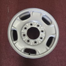 2011-2025 Chevy Gmc 2500hd 3500hd Srw Oem 17 Wheel Rim 8 Lug Steel Silver 8095