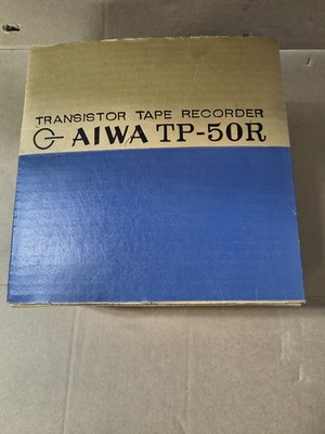  Vintage Transistor Tape Recorder AIWA TP-50R N.O.S.