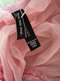 Victoria&rsquo;s Secret Sexy Little Things Rhinestone Babydoll 34D