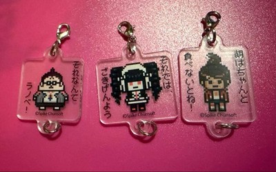 Danganronpa 3-Piece Acrylic Charm Set - Celestia, Aoi, Yamada