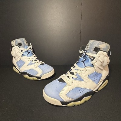 Nike Air Jordan 6 Retro Men\'s Sneakers UNC University Blue, Size 9 Men main image 4