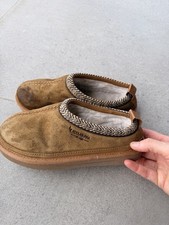 Koolaburra by UGG Slippers Brown Suede Slip On Youth Size 3