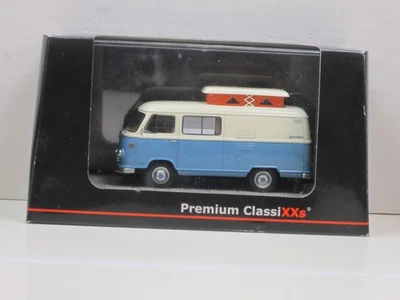 Borgward Hymer Caravano weiß/hellblau Box Premium ClassiXXs 18038 1:43 lim. V.1 - Bild 1 von 4