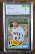 2020 Topps - Topps Choice Mike Trout #TC-7 Gold 41/50