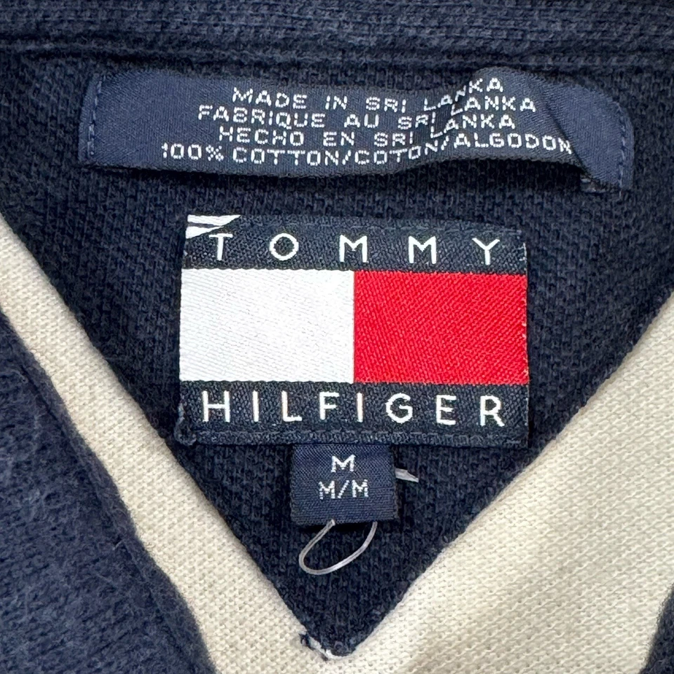 Tommy Hilfiger Rugby Preppy Piqué Polo Hombre Mediano Calce Clásico Foto 4 de 4