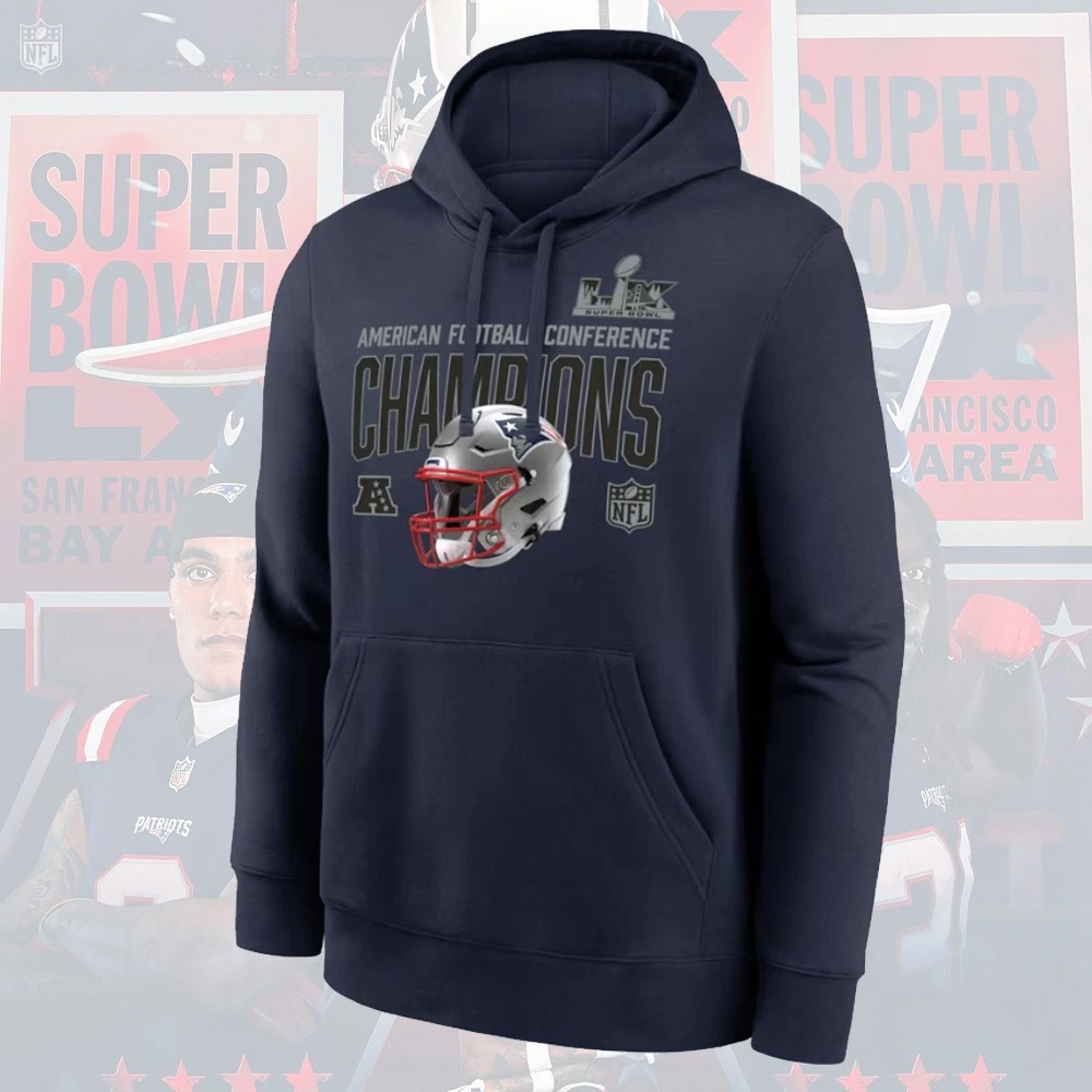 New England Patriots 2025 2026 AFC Champions Gift For Fans