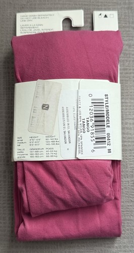 Vintage DKNY Womens Opaque Tights 412 Size Medium Pink Control Top Donna Karan - Picture 3 of 5
