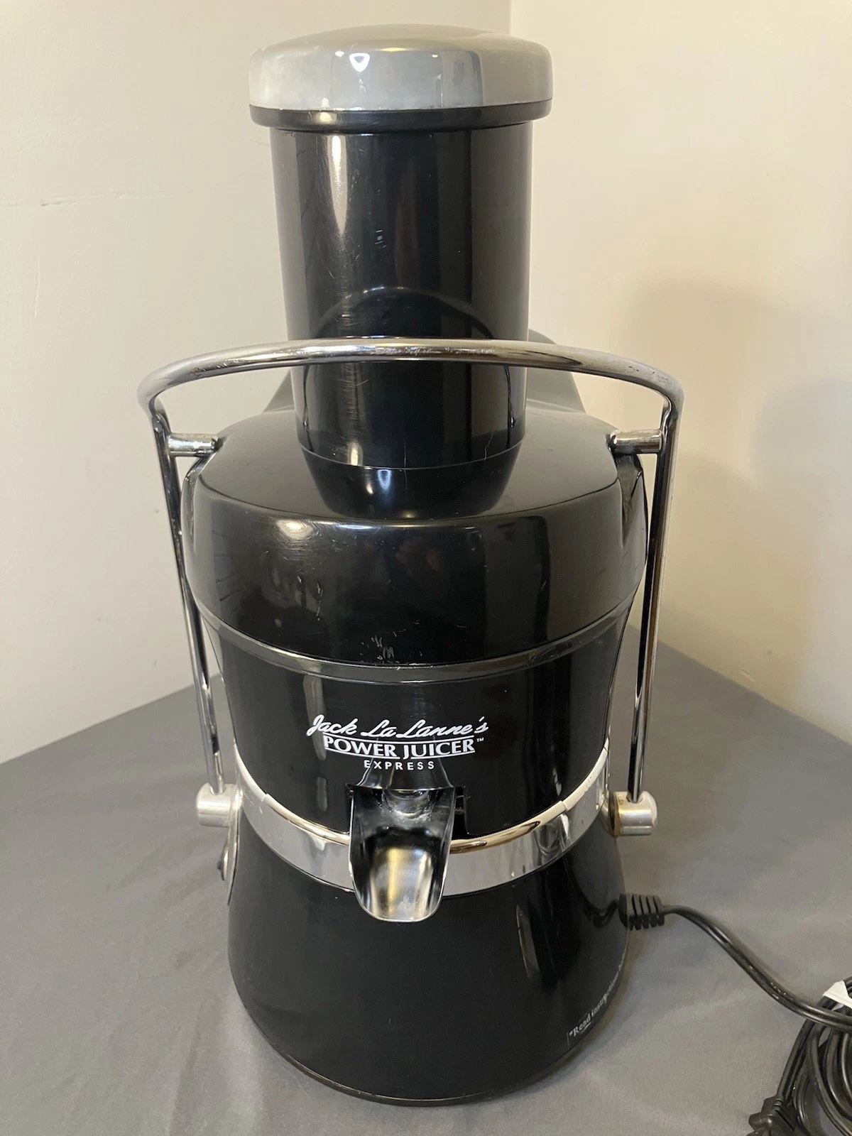 Jack LaLanne’s Power Juicer Express MT-1020 Black Chrome