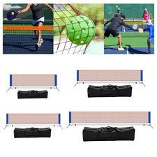 Portable Pickleball Net System including Carrying Bag Stainless Steel Frame for