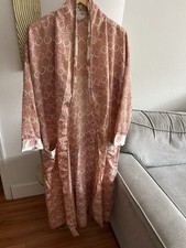 Vtg Kimono Floral M/L Colorful Boho Mandala Duster Festival Hippie.
