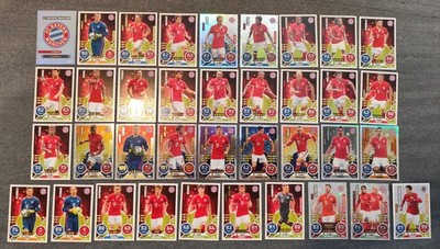 Match Attax Bundesliga 16/17 Bayern München Team Set 37 Karten Lot 2016/2017