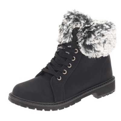 Damen Winterboots Stiefeletten Winterstiefel Schnürboots Gefüttert Warm 37 38 41