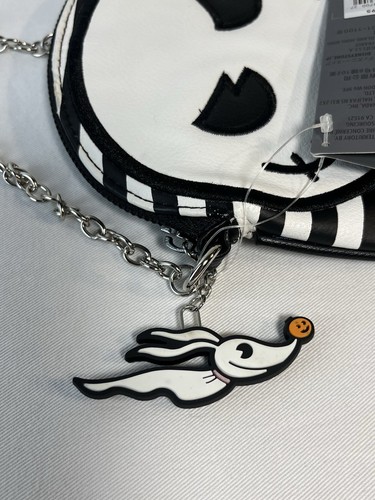 Borsa a tracolla Nightmare Before Christmas Jack Skellington nuova con etichetta *NOTA - Foto 11 di 14