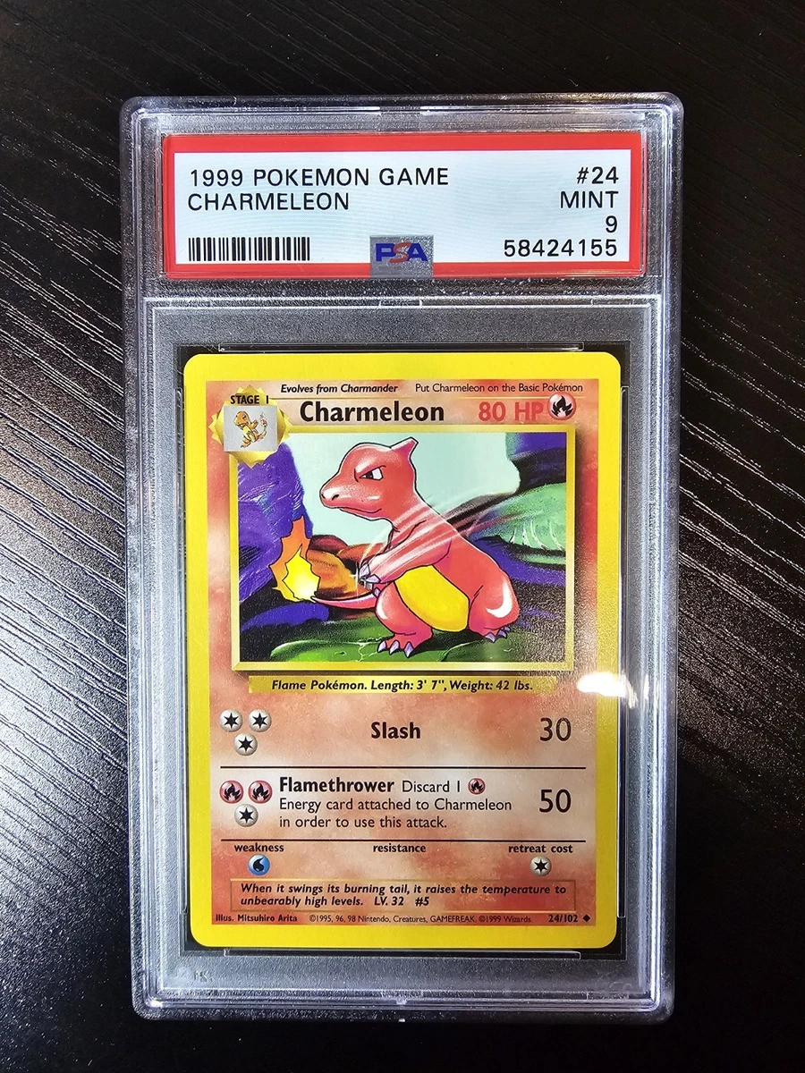 charmeleon pokemon card ebay Pokémon TCG Base Set Grade 9 Individual Collectible Game Cards for sale Crystal Guardians Type 🔥 Rare ORIGINAL 1999 Charmeleon