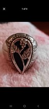 Vintage Carolyn Pollack sterling silver ring size 8