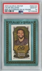 2024 Allen & Ginter Caleb Williams Blue Frame Rookie Auto #'D 21/50 PSA 10 POP 1
