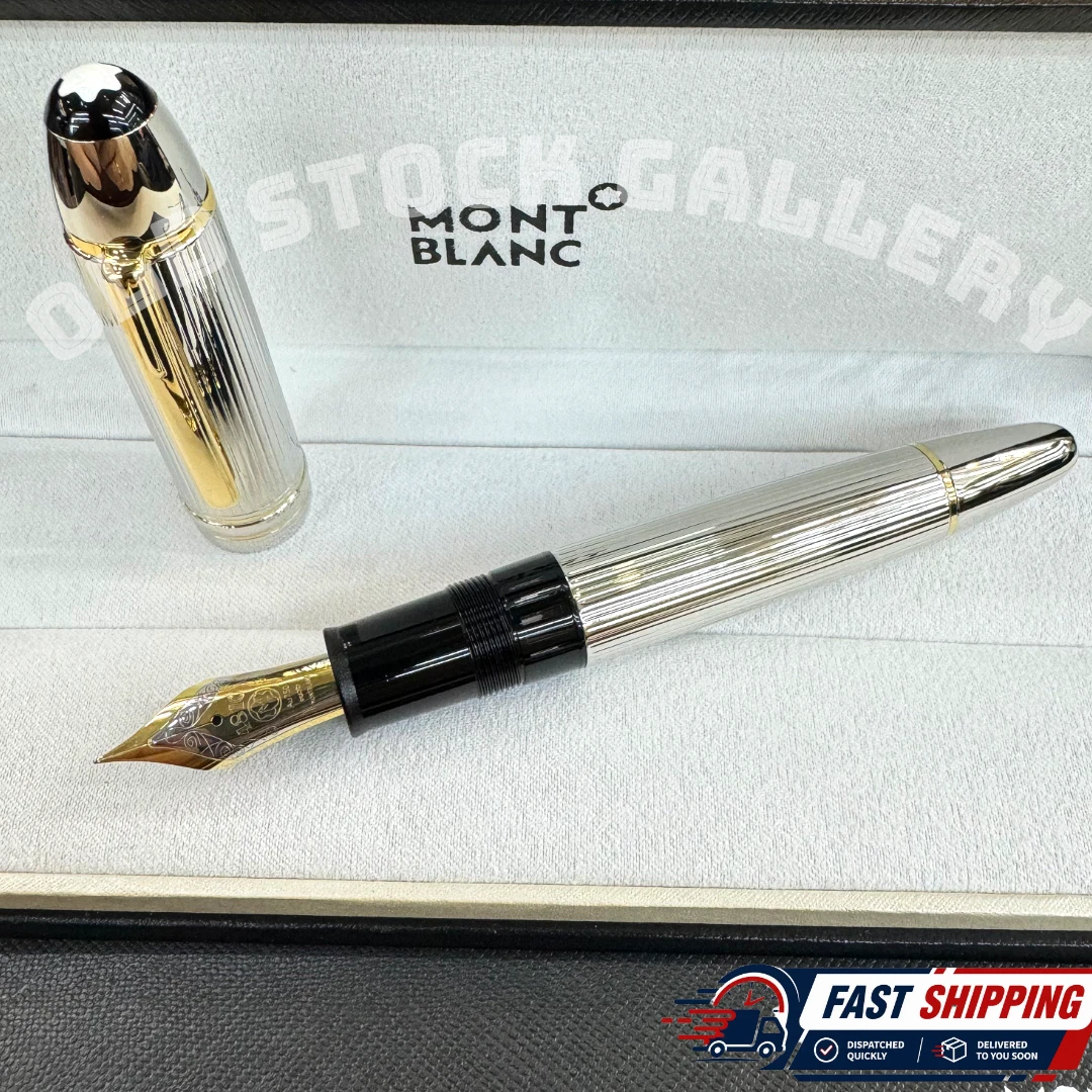 未使用　希少品　MONTBLANC Barley Silver 18K EF Montblanc Barley Fountain Pens for sale | eBay