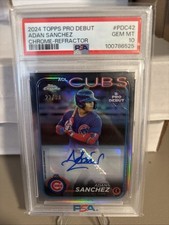 2024 Topps Pro Debut - Chrome Adan Sanchez #PDC-42 Refractor Autographs /99