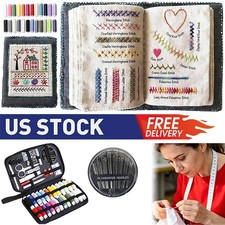 The Ultimate Embroidery Learning Book,Embroidery Stitch Book with Multiple Sewin
