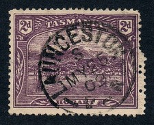 Tasmania &bull; 2d Pictorial with partial double perf