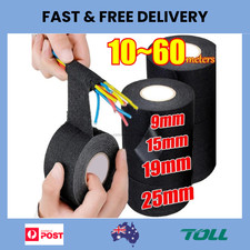 Electrical Tape Cloth Fabric insulation Car Auto Wiring Loom 19mm/25M Wire Cable