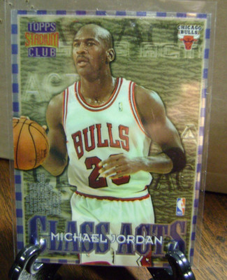 1996-97 Topps Stadium Club - Class Acts Michael Jordan, Jerry Stackhouse   