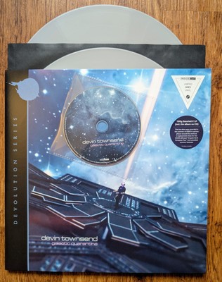 Devin Townsend Galactic Quarantine Devolution Series Grey Vinyl 2LP CD