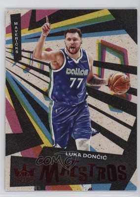 2022-23 Panini Court Kings Maestros Ruby 12/149 Luka Doncic #1 px4