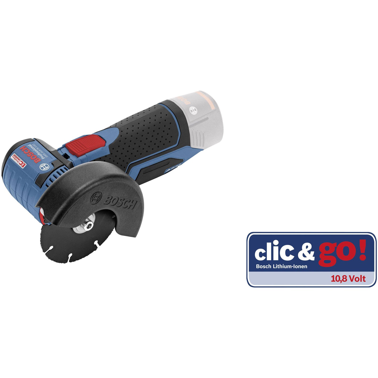 Bosch GWS 12V-76 12V 76mm Brushless Angle Grinder - Body - Image 2