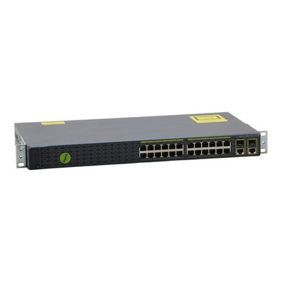 Cisco Catalyst WS-C2960+24TC-S 24-Port Managed Switch 2x Gigabit Combo RJ45/SFP