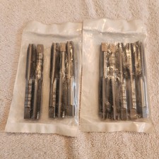 TWO Packs of 5ea. ( 10 taps ) HANSON #1743 12mm-1.5 Plug Taps - new