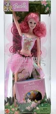 2004 Fairytopia Pink Sparkle Fairy Barbie Puppe / Glitzer Fee Mattel B5734, NrfB