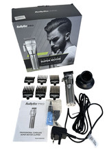 Image of Babyliss Pro Cordless Super Motor Hair Clipper High Torque Silver BAB8700U – NEW