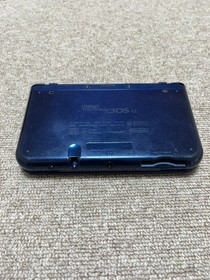 New 3DS LL XL Metalic blue Japan Nintendo Console region Japanese B677
