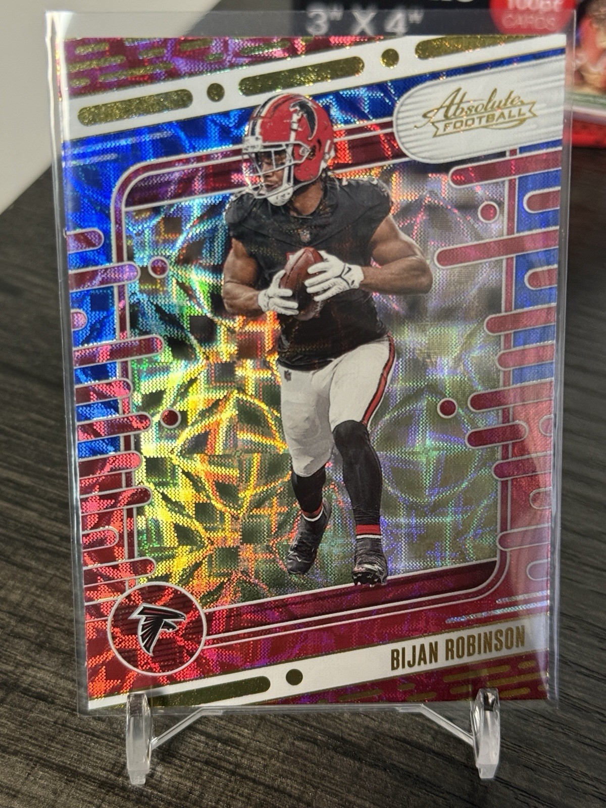 2024 Panini Absolute BIJAN ROBINSON Kaleidoscope #5 SSP Falcons