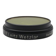 E.leitz Wetzlar Leica Yellow Filter 1 Color Filter for Lens 3.5 5 9 10.5 13.5 cm