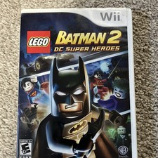 Warner Bros. LEGO Batman 2 Nintendo Wii Action Game Multiplayer Manual E10 