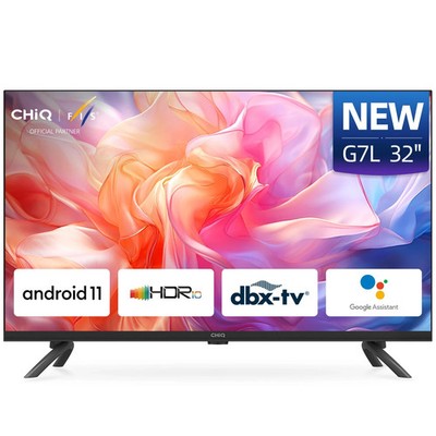 CHiQ 32 Zoll Full HD Google Smart TV HDR Dolby WLAN Bluetooth Netflix Android 11