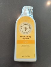 New Burt's Bees Baby Nourishing Lotion in Original 12 oz Pump Bottle