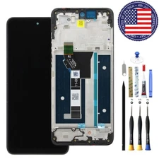 NEW LCD Display Touch Screen Digitizer Frame For Motorola Moto G 5G 2025 XT2513