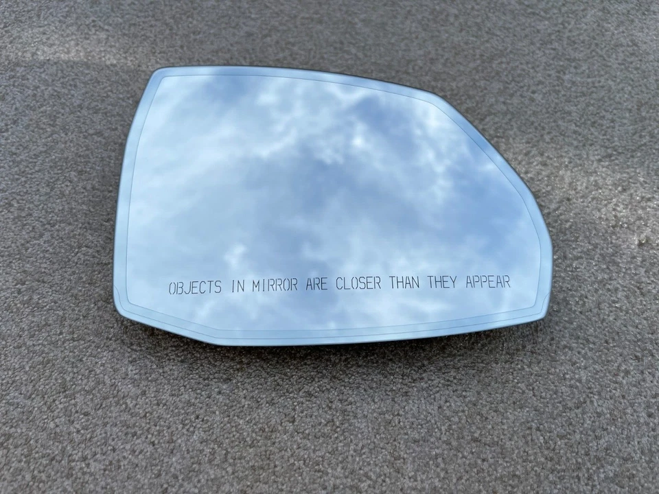 17-25 OEM Audi Q5 SQ5 Q7 RIGHT SIDE VIEW MIRROR WIDE ANGLE GLASS AUTO DIM HEATED - Изображение 2 из 4