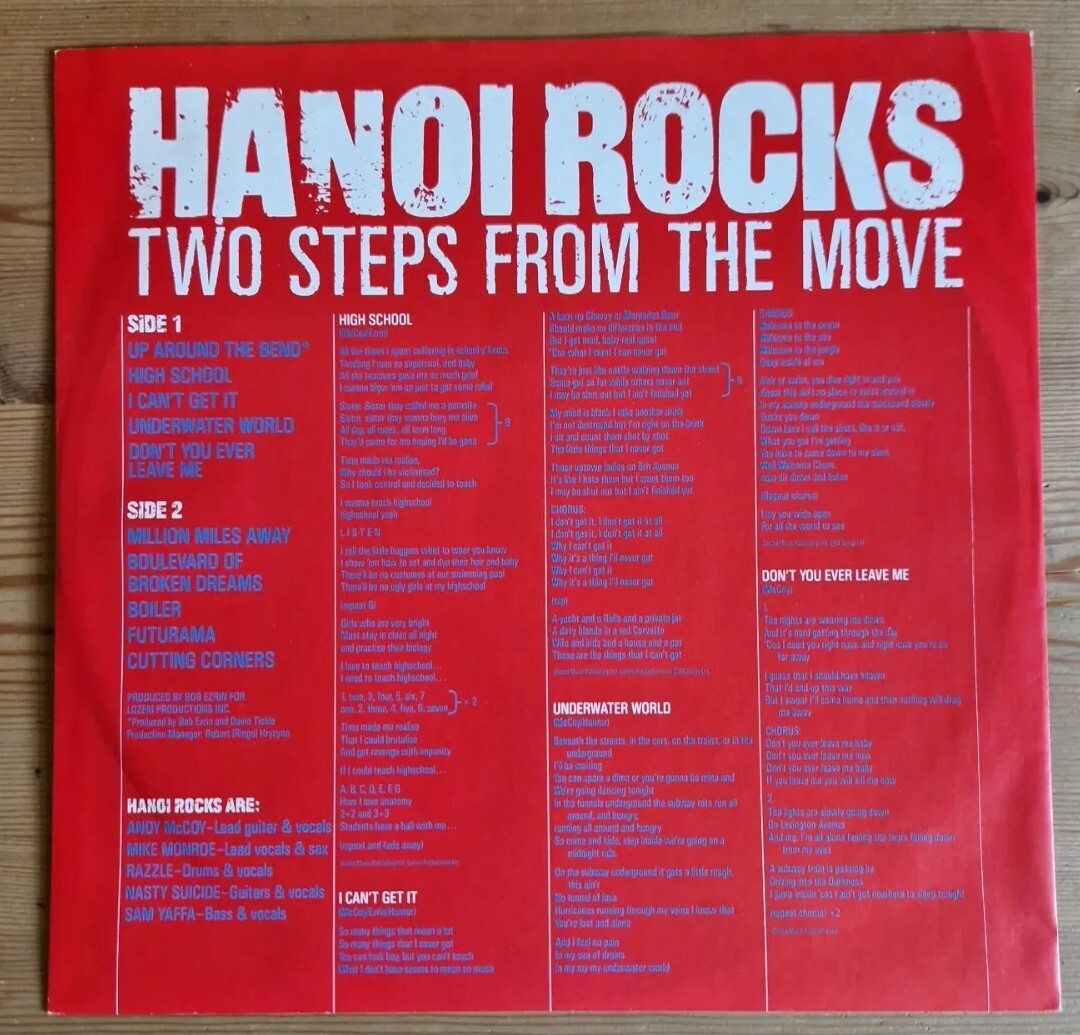 Hanoi Rocks Two Steps From The Move レコード 61AgI81tnwL._SY200_QL15_.jpg