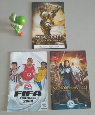 RISE & FALL MANUAL BOOKLET - LORD OF THE RINGS THE RETURN OF THE KING - FIFA