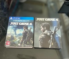 Just Cause 4 Steelbook Steelcase ps4 playstation 4. NO GAME.