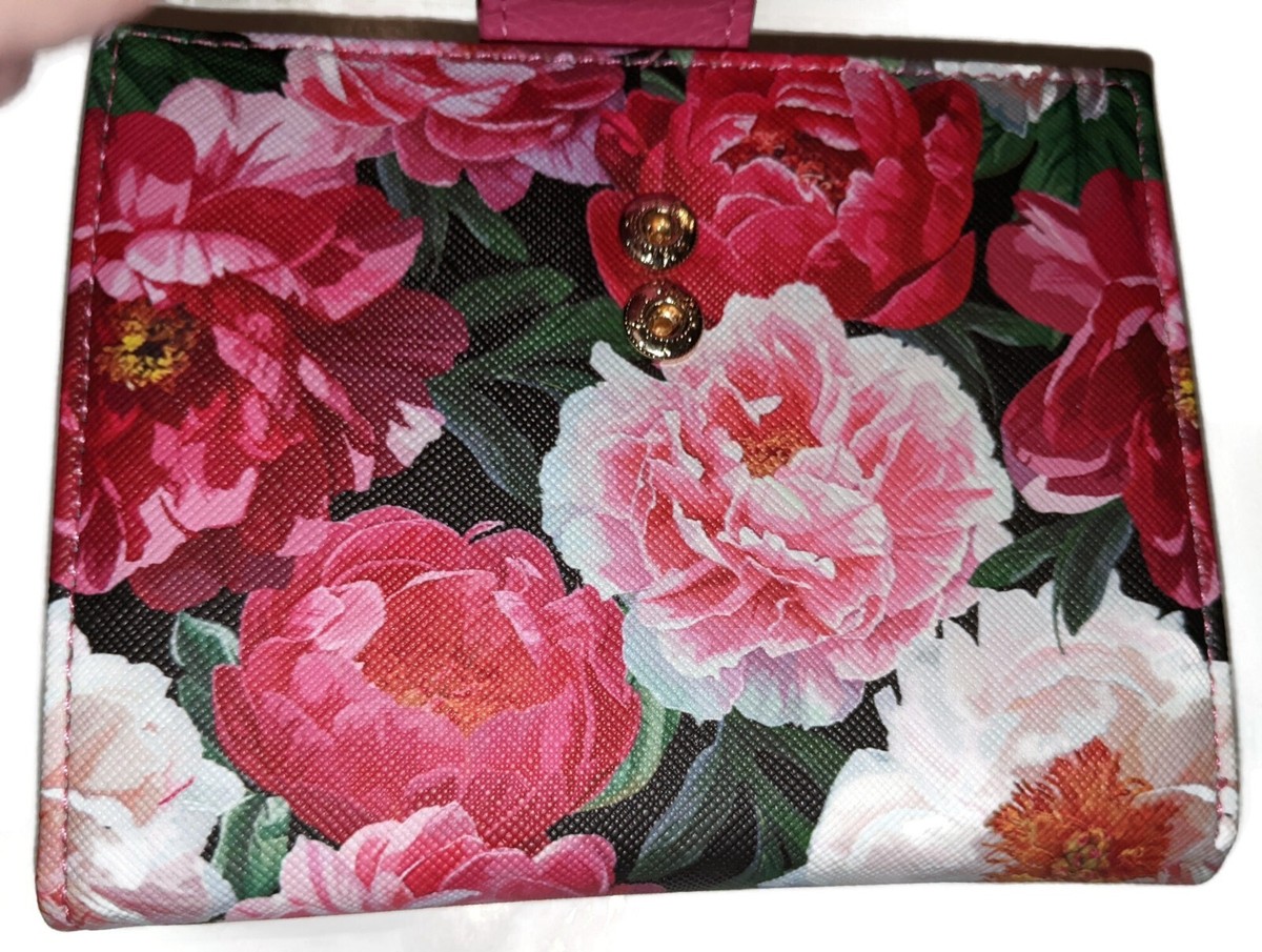 Buxton Lexington RFID Floral Double Cardex Wallet