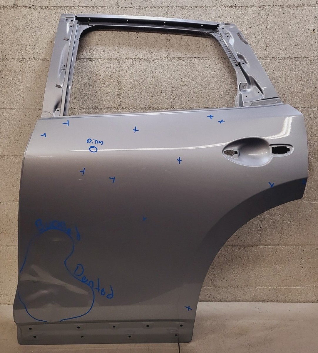 2017-2021 MAZDA CX-5 LEFT REAR DRIVER SIDE DOOR SHELL OEM USED P/N
