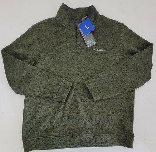 EDDIE BAUER Men's LARGE Radiator Fleece 