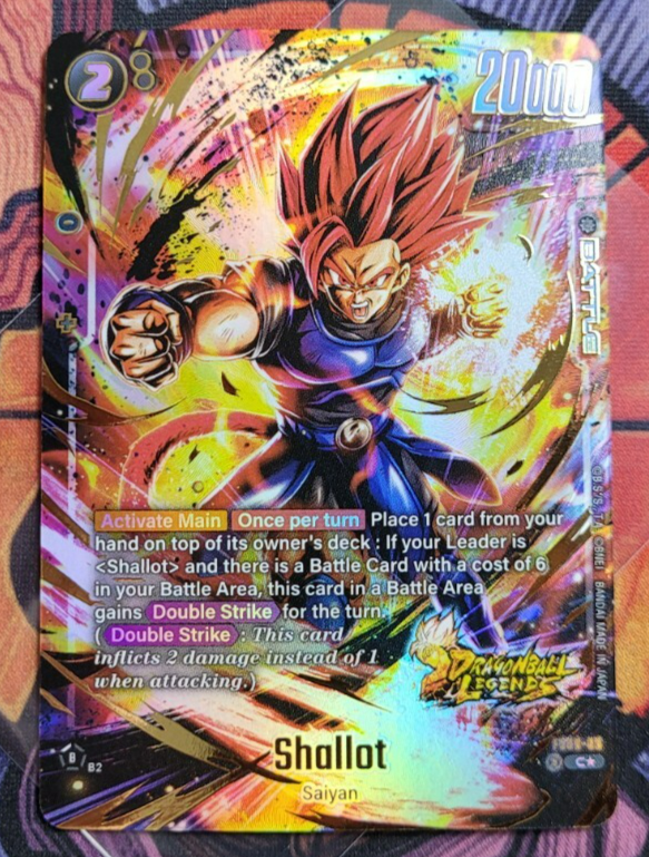 Shallot FS09-05 Bonus Pack Gold Art Dragon Ball Legends Promo Card