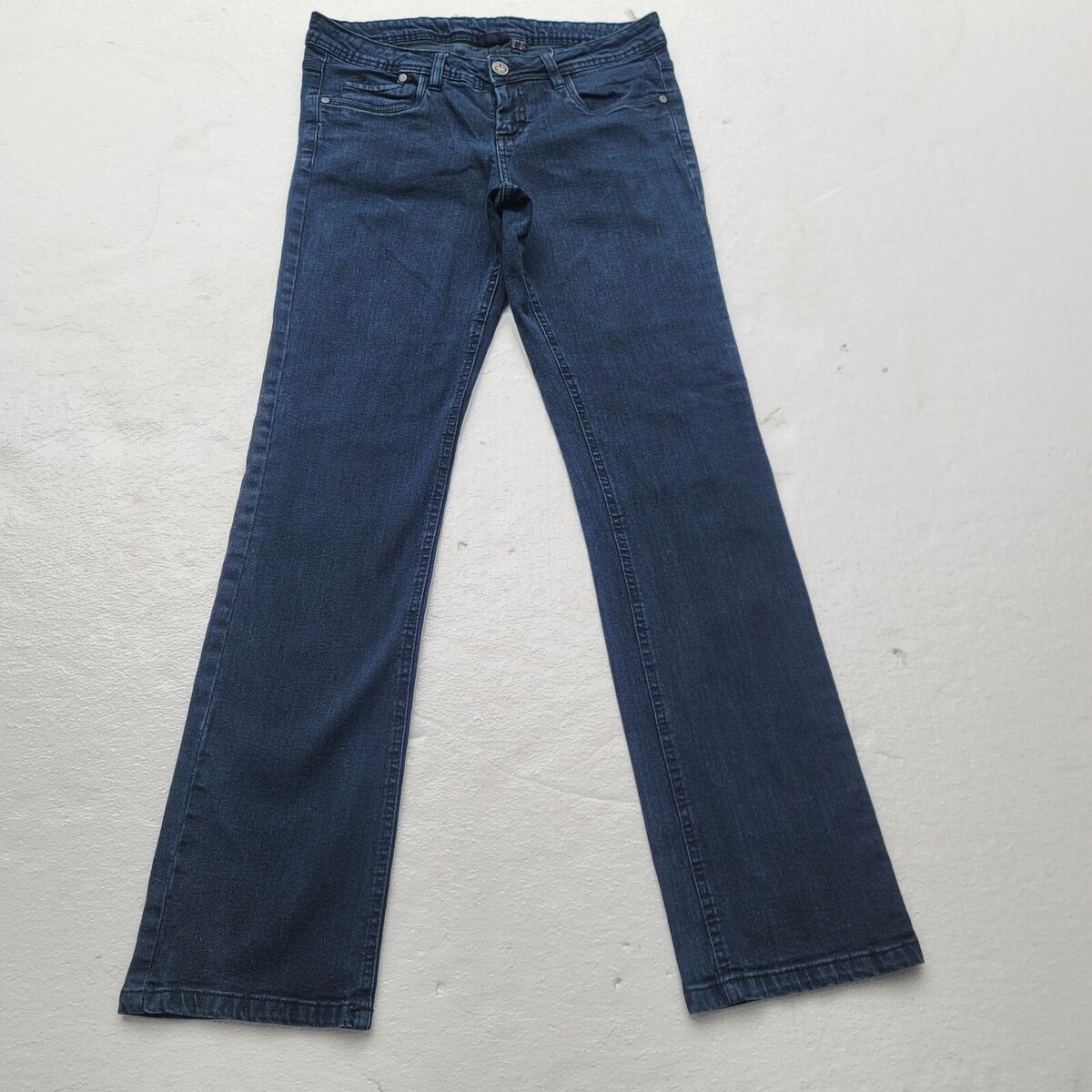 detekterbare trussel Fantasifulde Esmara Jeans Womens Sz 34 Boot Cut Denim Pants Ladies Dark Wash Stretch  Blue | eBay